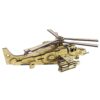 Kit de Modèle Puzzle 3D en Bois 64-Pièces – Hélicoptère d'attaque