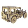 Kit de Modèle Puzzle 3D en Bois 78-Pièces – Jeep militaire