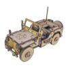 Kit de Modèle Puzzle 3D en Bois 78-Pièces – Jeep militaire