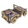 Kit de Modèle Puzzle 3D en Bois 78-Pièces – Jeep militaire