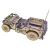 Kit de Modèle Puzzle 3D en Bois 78-Pièces – Jeep militaire