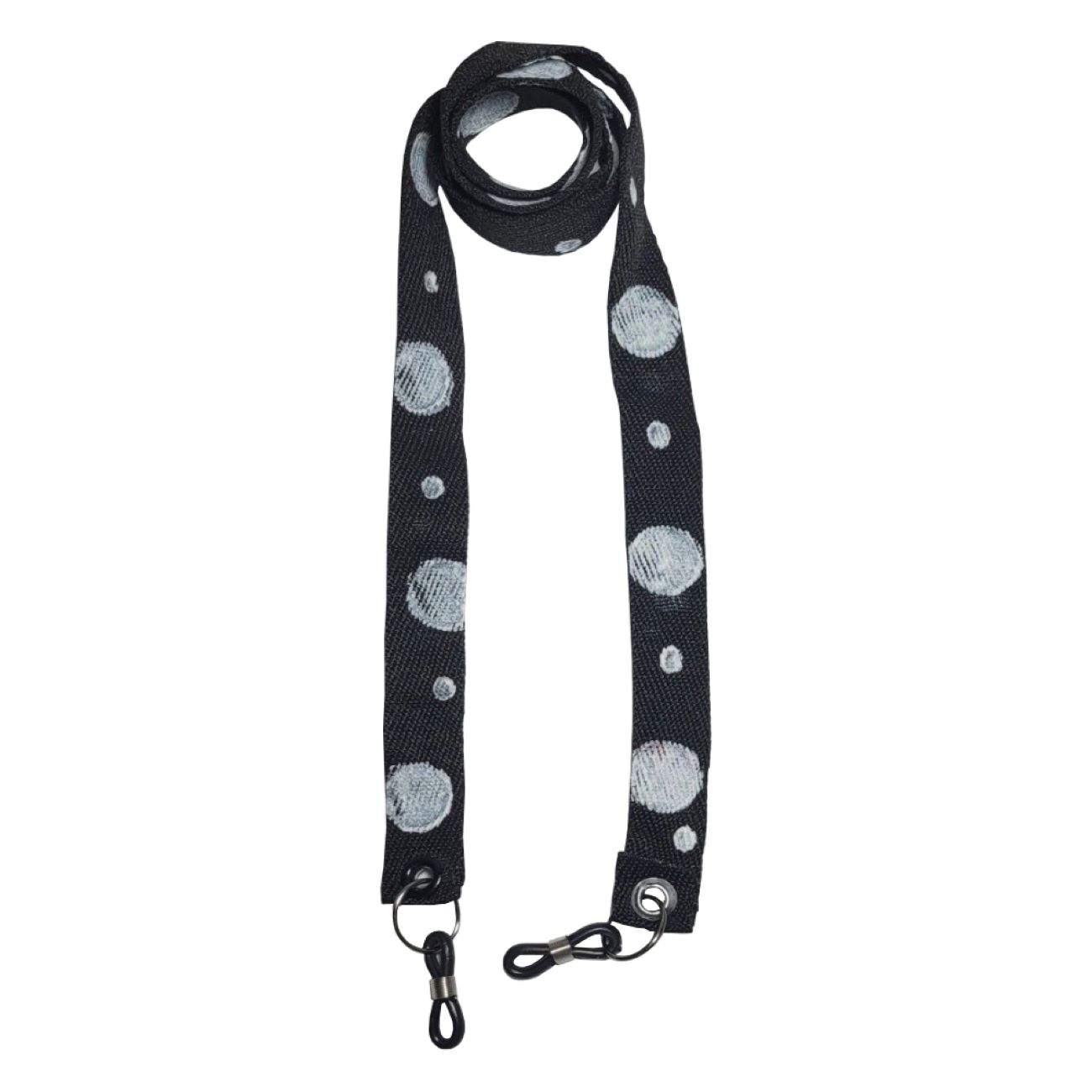 Sangle de lunettes artistique – Design lune