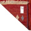 Tapis en laine Gabbeh persan authentique tissé à la main en Fars géométrique