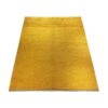 Tapis en laine Gabbeh persan authentique tissé à la main jaune