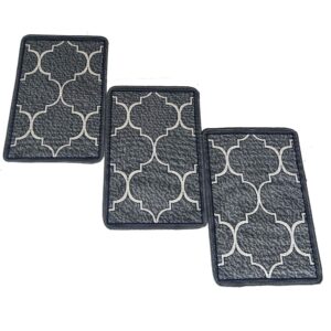 Carpet Stair Tread Indoor – Slip Resistant, 3 Pcs