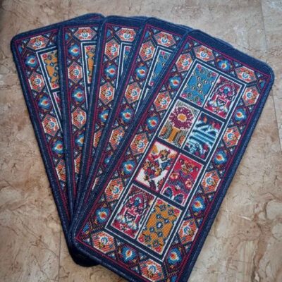 Carpet Stair Tread Indoor – Non-Slip Persian Inspired, 5 Pcs