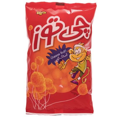 Cheetoz Boules de Fromage Soufflées Iranien Pofak – Snack, 90 gr (10x)