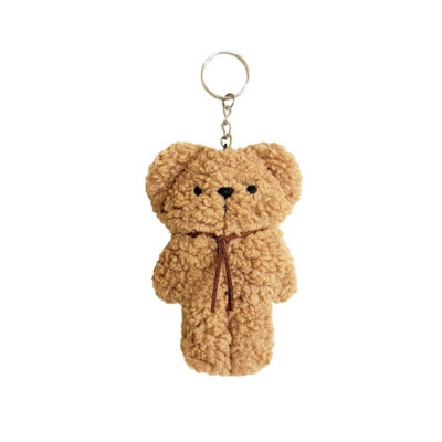 Porte-clés crochet fait main – Forme de petit ours