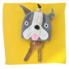 Porte-clés crochet fait main - Forme d'animal chien