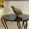 Figurine décorative de perdrix en laiton - Sculpture d'art d'oiseau