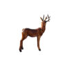 Figurine décorative de cerf - Sculptures gracieuses d'animaux sauvages