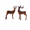 Figurine décorative de cerf - Sculptures gracieuses d'animaux sauvages