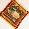 Sous-verre Kilim Persan Tissé à la Main avec Motif d'Oiseau
