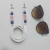 Sangle de lunettes – Broderie artisanale