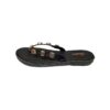 Tongs Flip Flop Plage pour Femmes Noires
