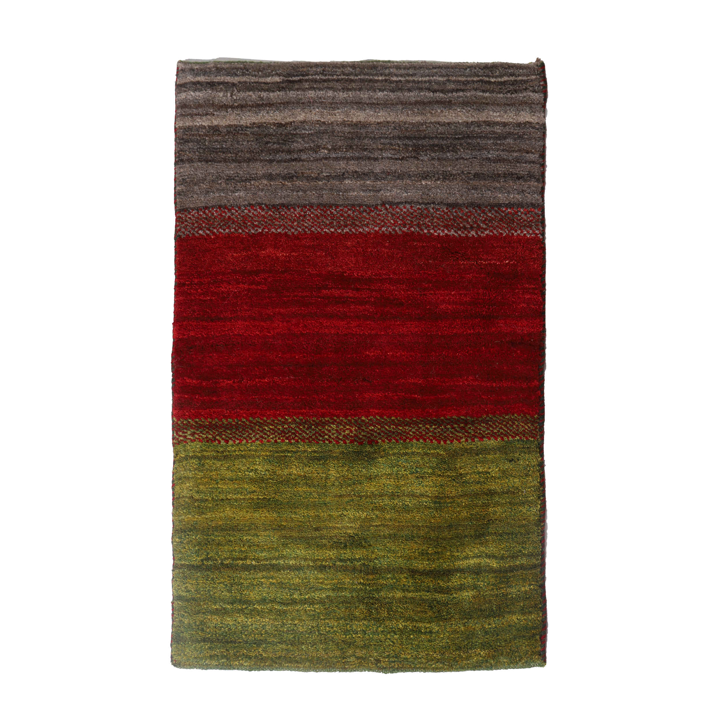 Tapis en laine Gabbeh persan authentique tissé à la main en Fars