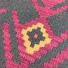 Tapis en laine Kilim persan authentique tissé à la main en Fars Qashqai