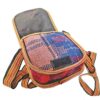 Sac bandoulière persan fait main en Jajim rose