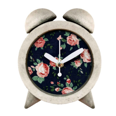 Horloge à Clochettes en Béton Fait Main – Pour Travail et Maison