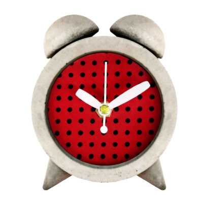 Horloge à Clochettes en Béton Fait Main – Pour Travail et Maison