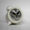 Horloge à Clochettes en Béton Fait Main - Motif Marbre