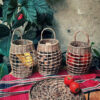 Panier en osier tissé à la main modèle Marvar