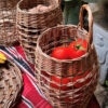 Panier en osier tissé à la main modèle Marvar