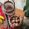 Panier en osier tissé à la main modèle Marvar