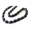 Chapelet islamique en onyx noir fabriqué avec 33 perles de prière – Tasbih