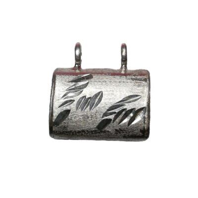 Bijou en argent islamique avec Hirz coranique de l’Imam Jawad pour les musulmans chiites