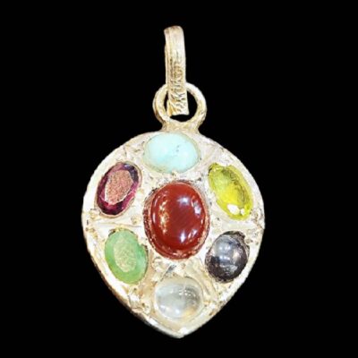 Bijou en acier islamique avec Hirz de l’Imam Jawad et design d’Allah (A.S)