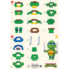 Intellectual Toys : Blocs de construction Tortues Ninja TMNT – 455 pièces pour enfants à partir de 3 ans