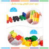 Pooya Blocks : Ensemble de jouets Véhicules de construction – 550 pièces pour enfants à partir de 5 ans