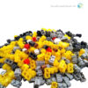 Pooya Blocks : Ensemble de jouets Véhicules de construction – 550 pièces pour enfants à partir de 5 ans