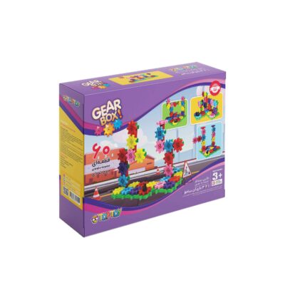 Toptoy : Blocs de construction de boîte de vitesses – Ensemble créatif pour enfants de 3 ans et plus, 60 pièces