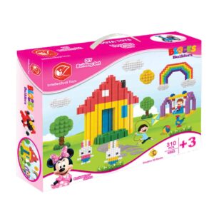 DIY Building Set : Blocs de construction Maison – 310 pièces pour enfants à partir de 3 ans