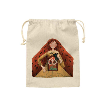 Sac de rangement en coton à cordon – Écologique et réutilisable pour des Pains Plus Frais