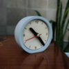 Horloge de bureau en béton fait main - Minimaliste carrée
