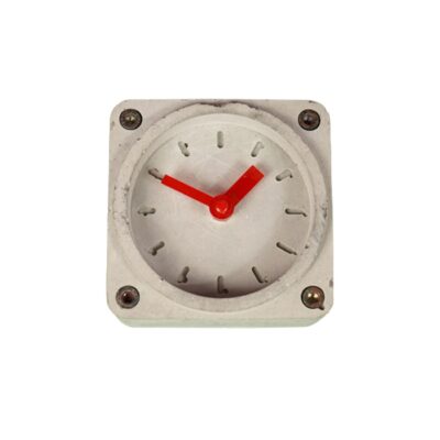 Horloge de bureau en béton fait main – Minimaliste pour table