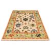 Tapis persan original avec laine noué à la main à Kashmar bordure florale
