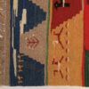 Tapis Gabbeh en laine persane original tissé à la main en Fars avec motifs animaliers