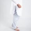 Kurta pakistanais blanc pour homme – chemise longue traditionnelle