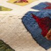 Tapis en laine Gabbeh persan authentique tissé à la main en Fars