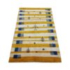 Tapis Gabbeh en laine persane véritablement tissé à la main avec motifs animaliers & arbres