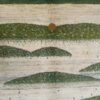 Tapis en laine Gabbeh persan tissé à la main motifs animaux et arbres
