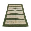 Tapis en laine Gabbeh persan tissé à la main motifs animaux et arbres