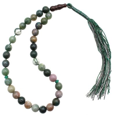 Chapelet islamique en jaspe – 33 perles