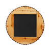 Cadre de miroir en bois persan – Motif moineau & floral Khatamkari