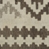 Tapis Kilim en laine persane tissé à la main en Fars Qashqai géométrique