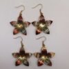 Boucles d'oreilles pendantes en cuivre émaillées pour femmes, indiennes